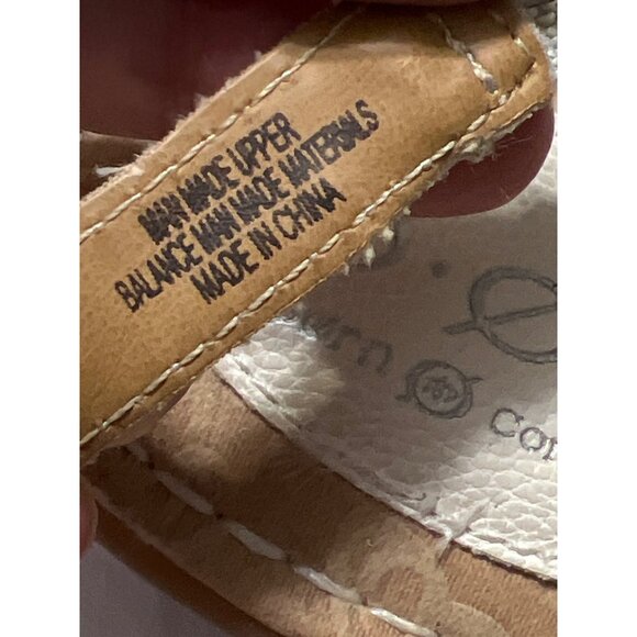 White Braided T-Strap Sandals Size 7 - Picture 7 of 8